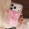 Gilt 17 Mobile Phone Case Iphone17promax Apple 16 Suitable for 14 Pink Bow Pony High-quality Mobile Phone Case