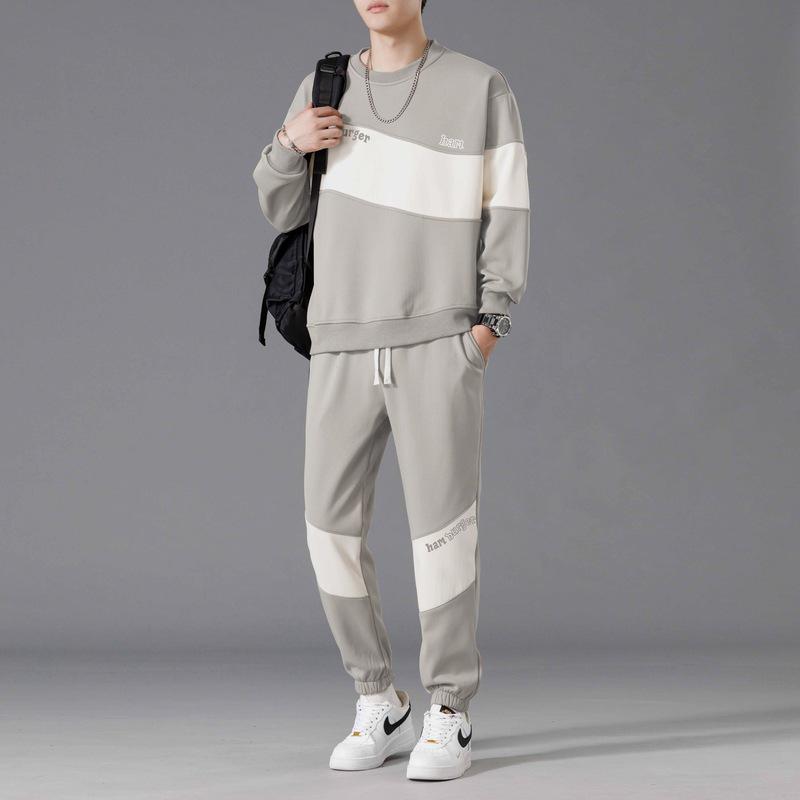 Men's Trendy Spring/Autumn 2024 Casual Sports Suit - Stylish Matching Menswear