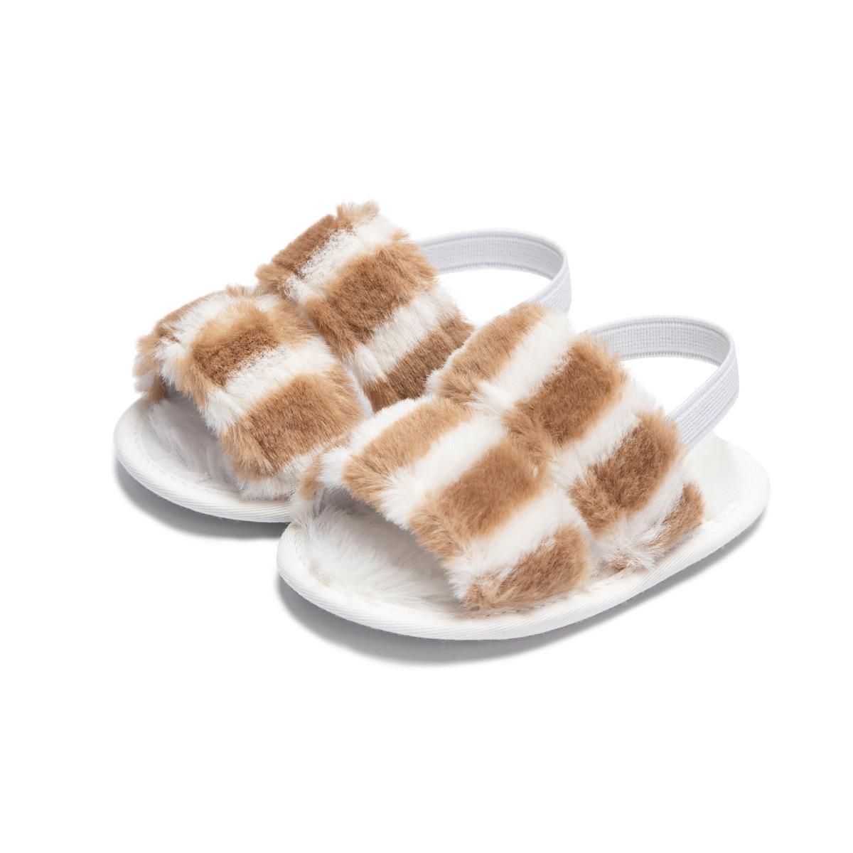 

Hot-Selling Cartoon Plush Baby Slippers - Non-Slip Walker Shoes for Infants (0-1 Year) - Autumn/Winter 12cm (6-12 Months) / 41g