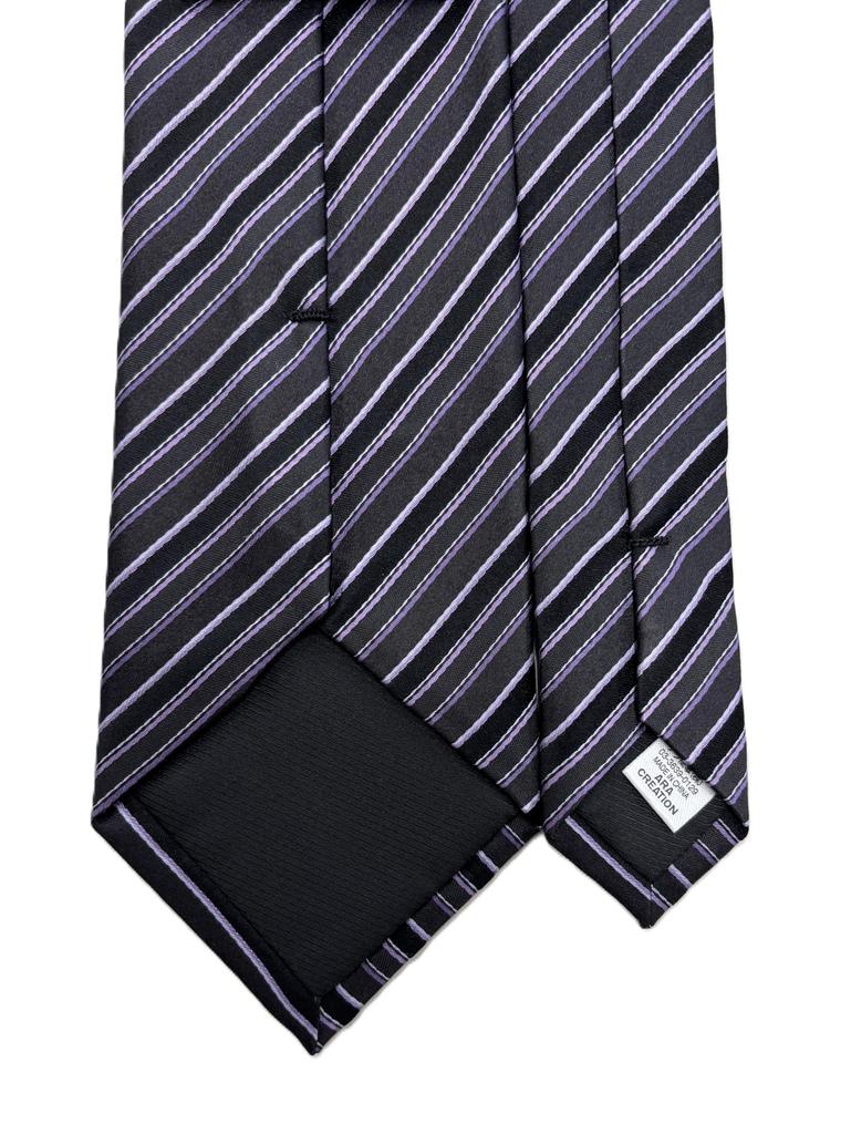 [Hiroko Koshino Homme] Necktie, Geometric Pattern, 003254-20000-2902, 04 Gray Base, FREE