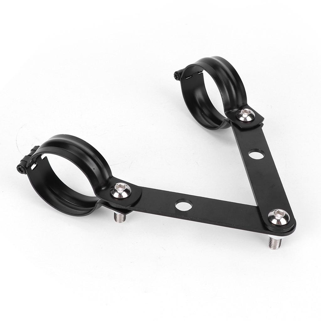 Black Motorcycle Headlight Bracket Fork Mounting Clamp Universal Accessory Fit for Yamaha34‑41mm