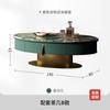 Panel Living Room Furniture Home Light Luxury Marble 140cm Coffee Table 200cm 220cm TV Cabinet TV Stand Monitor Stands Cabinets