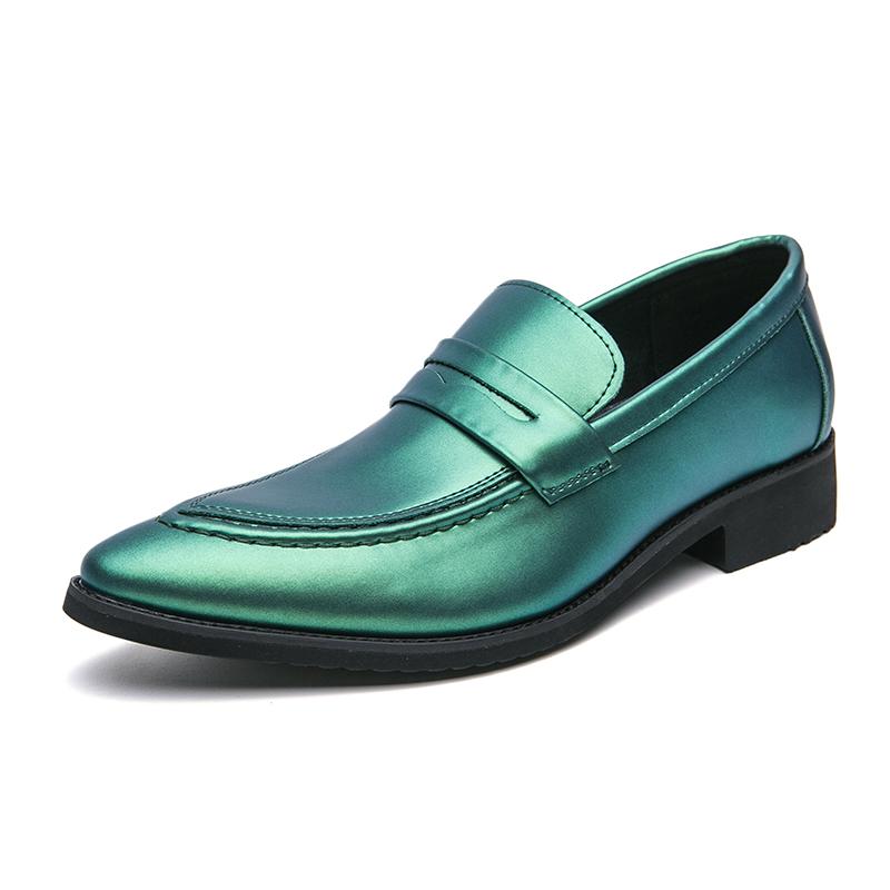 Hot Selling Men's Loafers Europe America Soft Soled Comfortable Men's Leather Casual Shoes Office Banquet Versatile Dress Shoes