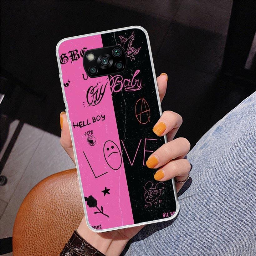 Lil Peep Singer Phone Case For Xiaomi Poco X7 X6 X5 Pro F7 Ultra Redmi 15C 15 13C 13 12C 12 10 10A 10C 9 9A 9C 9T Cover Poco X7