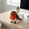 Kit de Broderie cu Mărgele Pasăre DIY, Kit de Meșteșug cu Mărgele Animale 3D, cu Accesorii Colorate cu Mărgele, Proiect Drăguț de Meșteșug cu Pasăre din Mărgele pentru Adulți și Adolescenți Cadou Creativ
