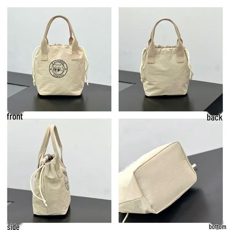 Isolerad Vattentät Dragskovels Tote Lunchväska för Arbete & Pendling