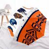 Printed Chicago Bears logo Folding Umbrella,Outdoor,Leisure,And Travel Umbrella,Durable Umbrella Fabric,Birthday And Holiday Gift