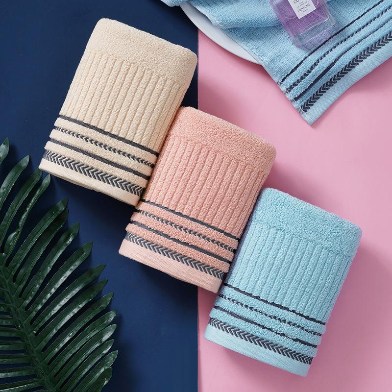 Pure Cotton Towel Thickened Absorbent Towel Supermarket Household Adult Face Towel