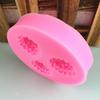 Baking Mold 3 Cavities DIY Handmade Pinecone Sunflower Flower Candle Mould for Bakery