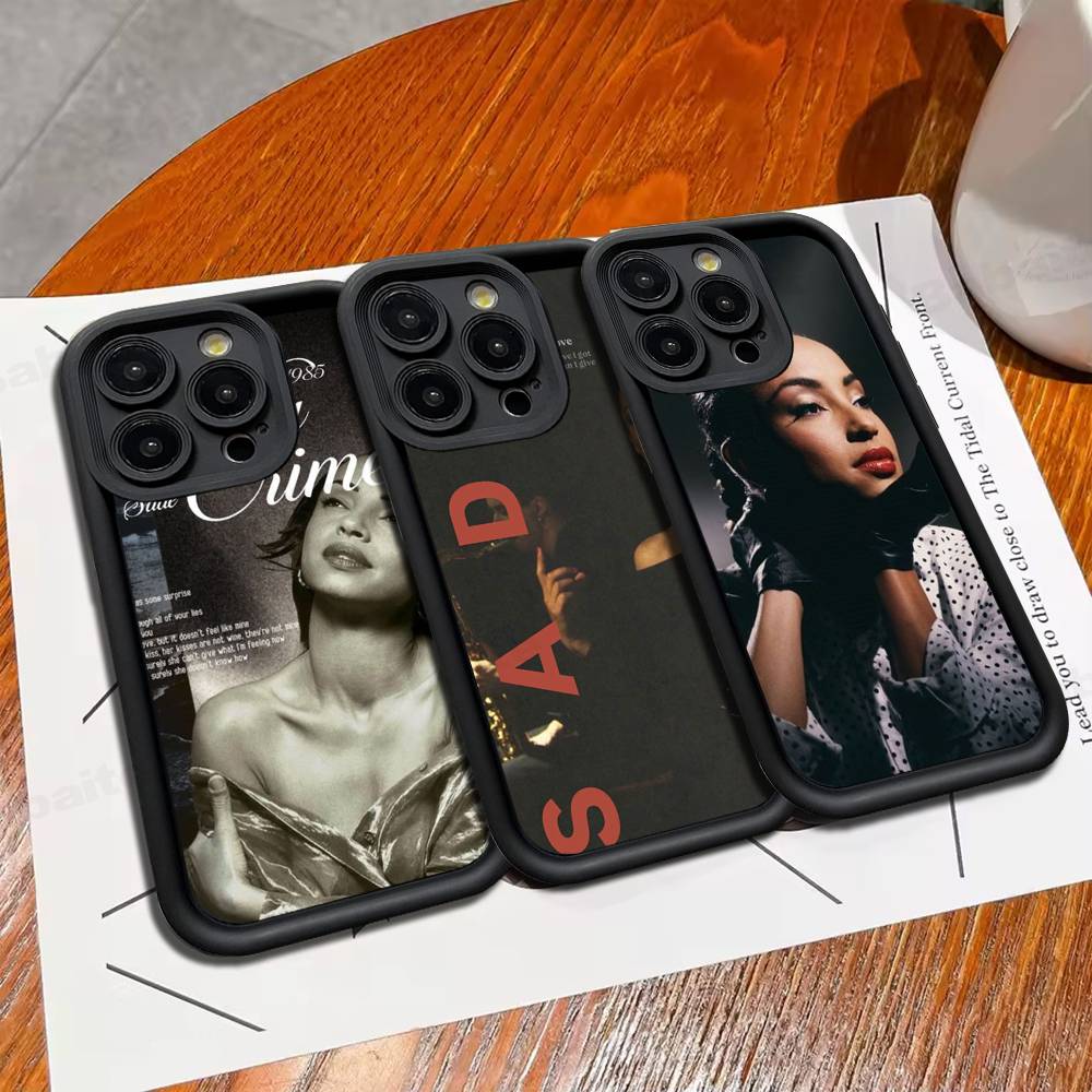 Singer Sade Adu Phone Case For IPhone 17 16 15 14 Plus 13 12 11 Pro Max Silicone Cover