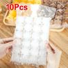10PCS Edible Frozen Ice Cube Bags Transparent Ice Mould New Faster Freezing Ice Maker  DIY Drinking