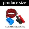 12AWG Battery To Alligator Clip Power Adapter For Outdoor Camping Car Repair With ABS Housing Adapter