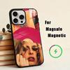 Singer-Addison Rae  Phone Case For iPhone17,16,15,14,13,12,11 Plus,Pro Magnetic with Magsafe Wireless Charging