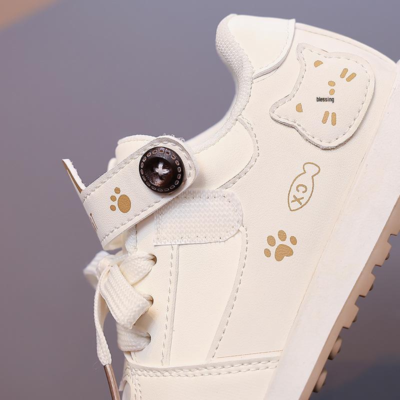 Meisjes Lente & Herfst Zachte Zool Cartoon Prinses Sneakers