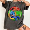 Lonely Man Shirt Comfort Colors® Vintage Clothing Gift Waiting Meme Inspired Graphic Pop Culture