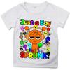 Just A Girl Who Loves Sprunki Tshirt Girls Cartoon Short Sleeve Summer Fashion Kids Clothes Baby Boys Incredibox Game T Shirts
