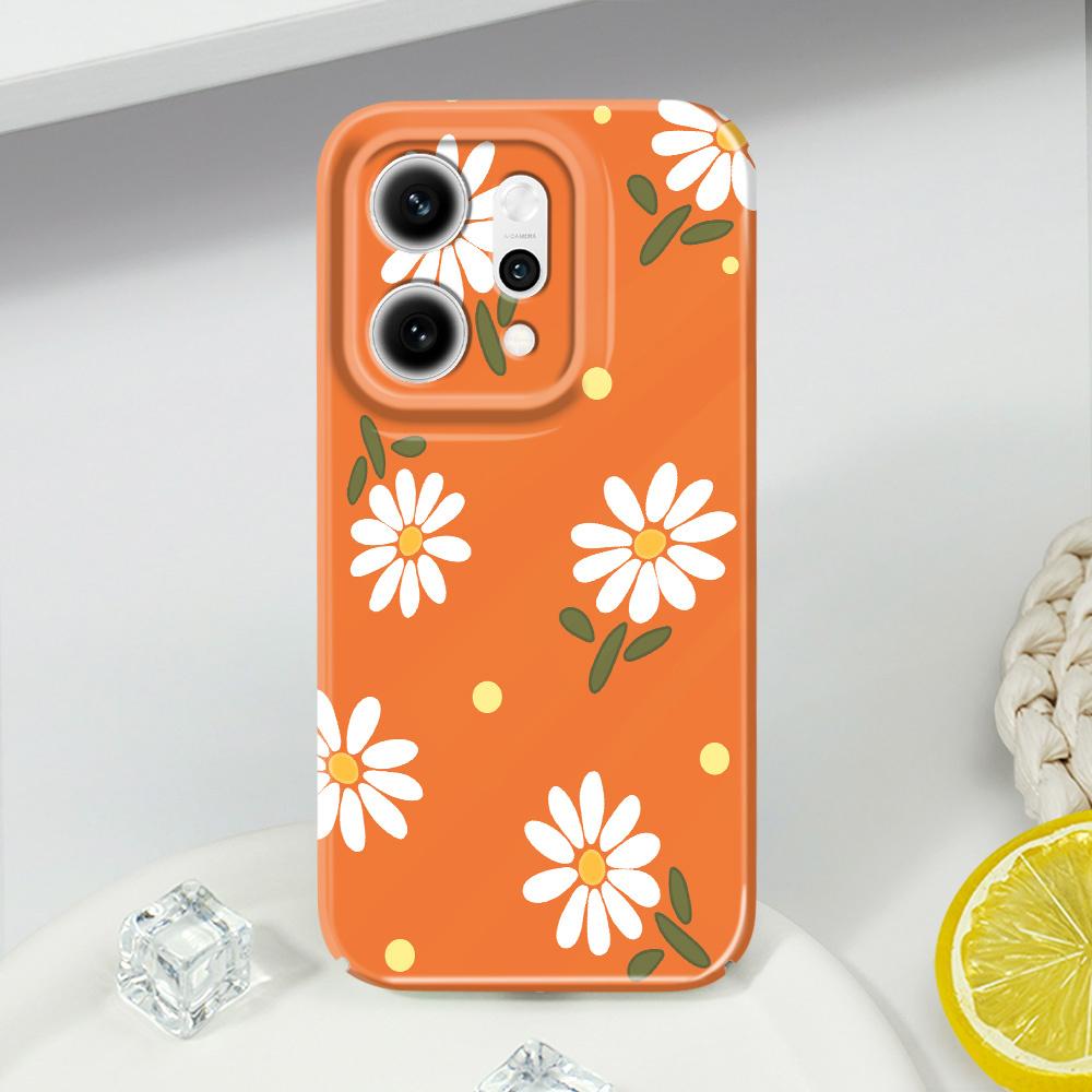 Coque de téléphone Marguerites Vagabondes Pour OPPO Reno 14 14F 13 13F 12 12F 11 11F 10 8 8Z 8T 7 7Z Pro 4G 5G Film Coque Rigide
