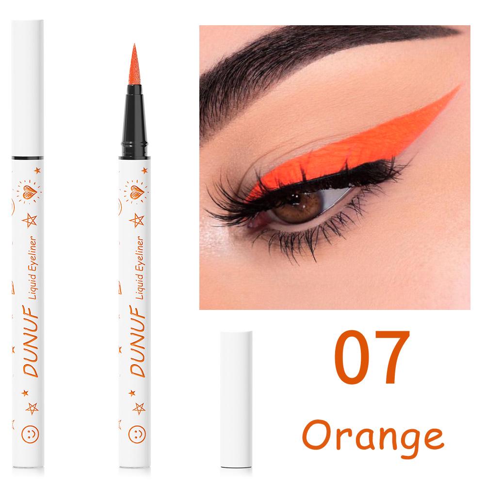 DUNUF 12-Color Waterproof Long-Lasting Eyeliner - Please Check Link Disclaimer for Foreign Trade Use