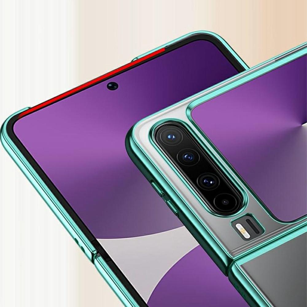 For Huawei Pura X Case Electroplating Transparent PC Phone Cover