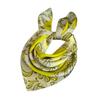 Korean version of elegant imitation silk printing women's silk scarf square scarf high-end shawl sunscreen neck scarf headscarf scarf