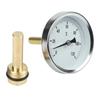 Bimetal Thermometer Gauge for Central Heating and Barbecue 0 to 120 Celsius