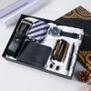 Valentine's Day Business Gift Set Men's Watch Sunglasses Belt Wallet Christmas Gift Set Quartz Watch Set for Men