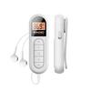 Mini Pocket FM Radio Portable Radio Receiver With Backlight LCD Display 3.5mm Headphone Receiving Antenna Type-c Chargin