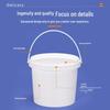ZISIZ Sealed Plastic Paint Bucket