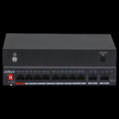 Dahua 10-Port 100M Unmanaged PoE Switch CN Plug (adapter Included)