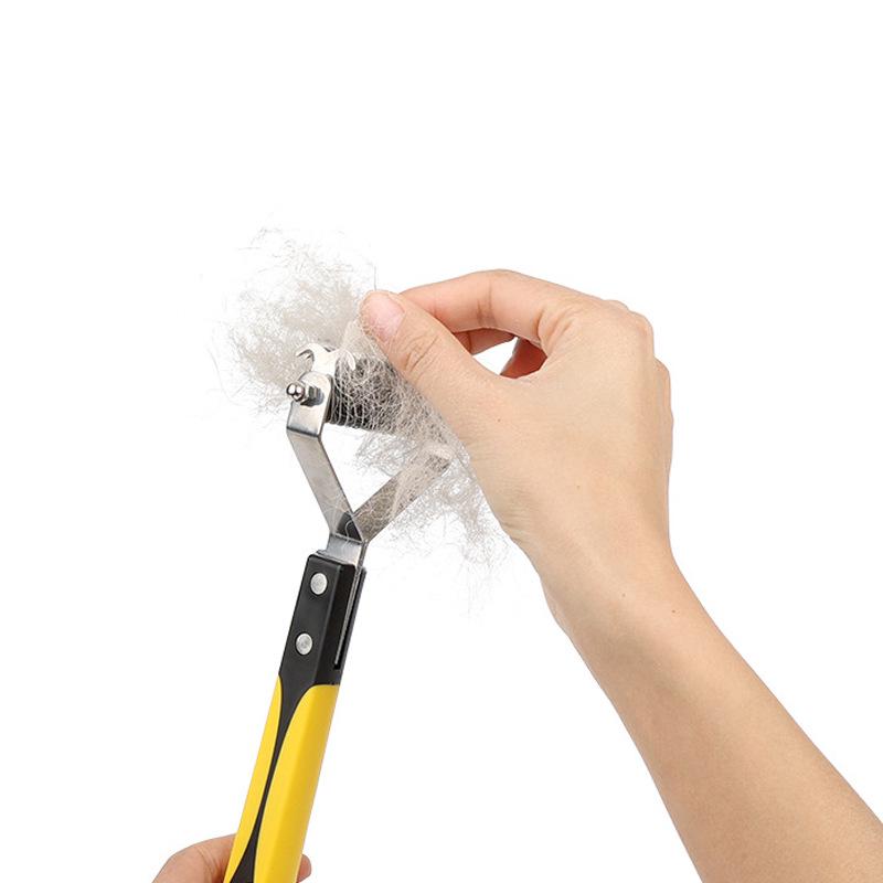 Pet Supplies Y-Shaped Detangling Comb: Single & Double-Sided Comb for Cats & Dogs, Removes Hair & Floating Fur