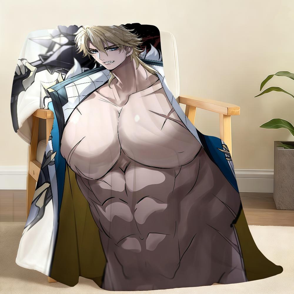 Hot Game Genshin Impact V Var ka Blanket For Soft Throw Blanket for Picnic Bed Sofa Home Bedroom Cozy Warm Comfortable