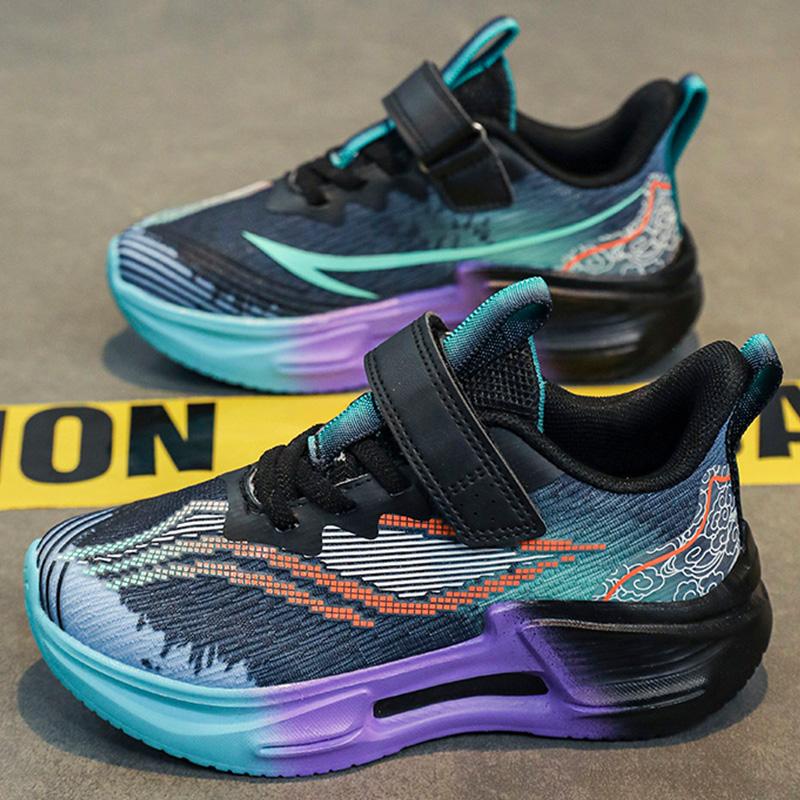 Children's Casual Shoes Comfortable Lightweight Wear-resistant Outdoor Running Shoes Low Cut Breathable Sports Shoes for Men