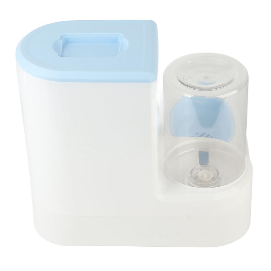 Pet Water and Food Bowls Set Large Capacity Automatic Pet Food and Water Dispenser Double Dog Cat