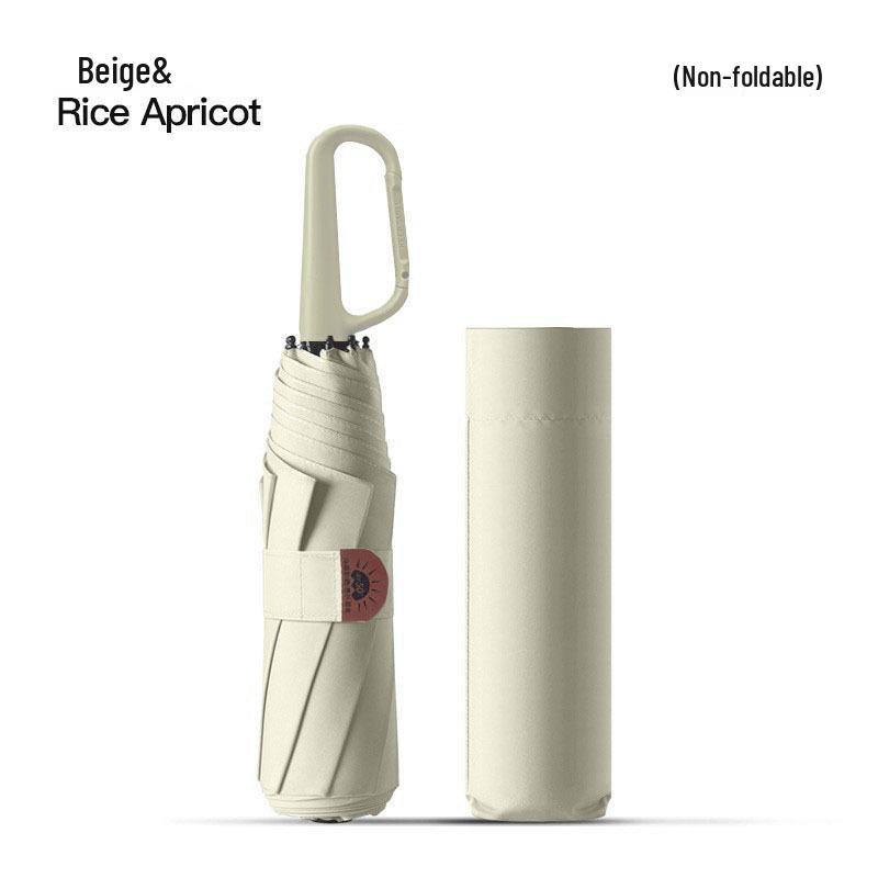 

Hand-Opened Dual-Use Umbrella with Memory Patch: Easy to Fold, Store, and UV-Protected for All-Weather Use. 8 Ribs