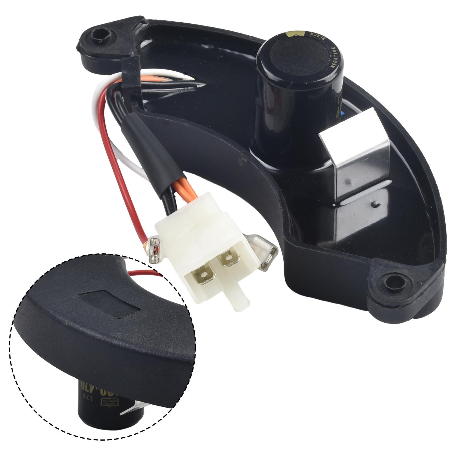 Регулятор напряжения генератора Запчасти для генератора Автоматические детали генератора Пластиковый корпус Регулятор напряжения 8000 Вт 8 кВт China Mainland