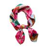 Spring and Summer Graffiti Flowers 71 * 71 Square Scarf Travel Sunscreen Headscarf Practical High-end Scarf for Mother