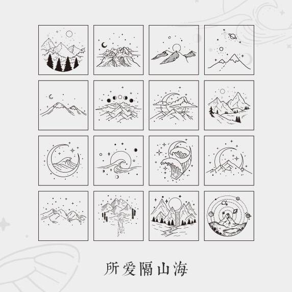 Yoofun Große Größe Vintage Traum in Flasche Holzstempel Journaling Scrapbooking DIY Holzflaschen Stempel Retro Schreibwaren