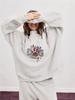Women's Trendy High Neck Long Sleeve Sweatshirt - Casual, Comfortable, Versatile for Spring and Autumn