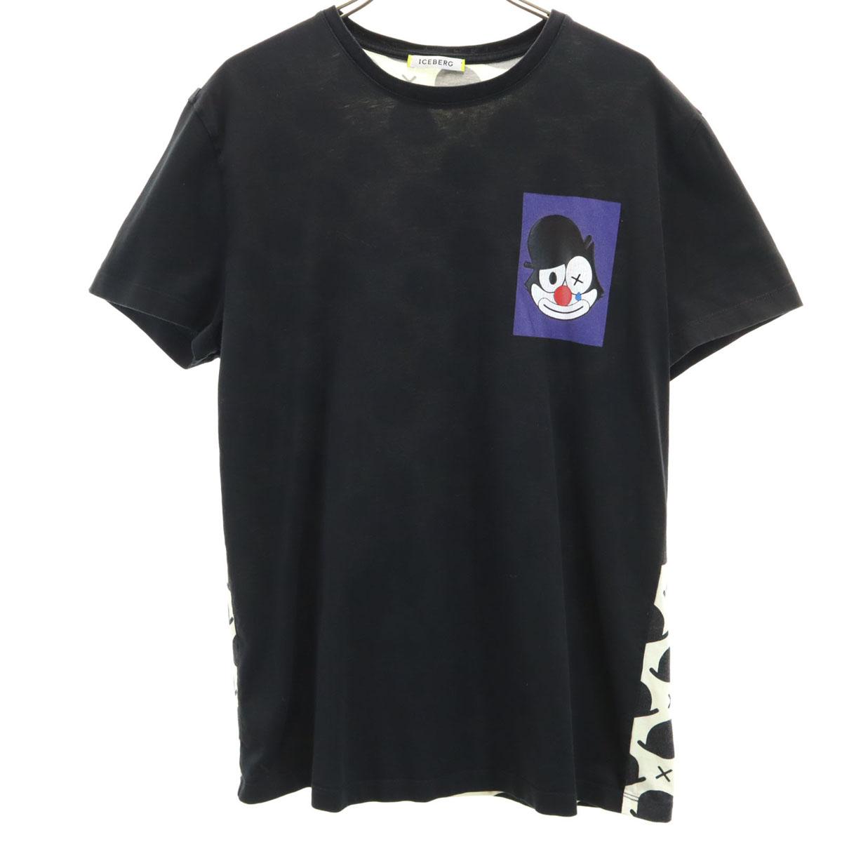 

ICEBERG Made in Bulgaria Felix Print Short sleeve T-shirt Men s Used