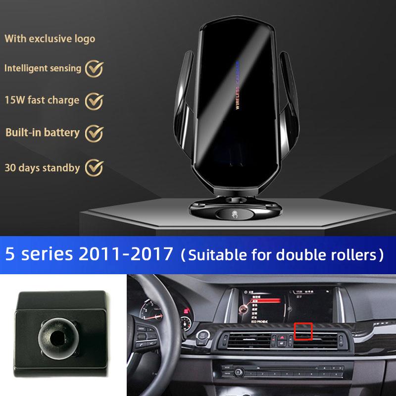 Car Mobile Phone Holder For BMW 1 2 3 5 7 Series X1 X2 X3 X4 X5 X6 X7 5GT 3GT I3 I4 MINI Wireless Charger Fast Charging Bracket