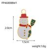 CARLIDANA Unique Diy Jewelry Charms Accessories Tree Santa Claus Enamel Christmas Charms for Bracelet Necklaces Waterproof
