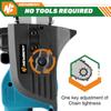 12 Inch Brushless Electric Saw With Oiler Cordless Portable Garden Woodworking Cutting Tool Machine For Makita 18V Battery