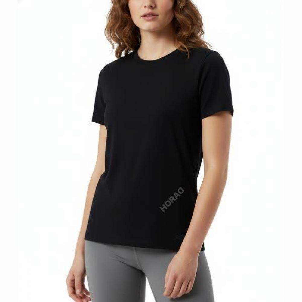 Arcteryx Lana Merino Wool CreW W SS Women S Shirt Black S (around 90)