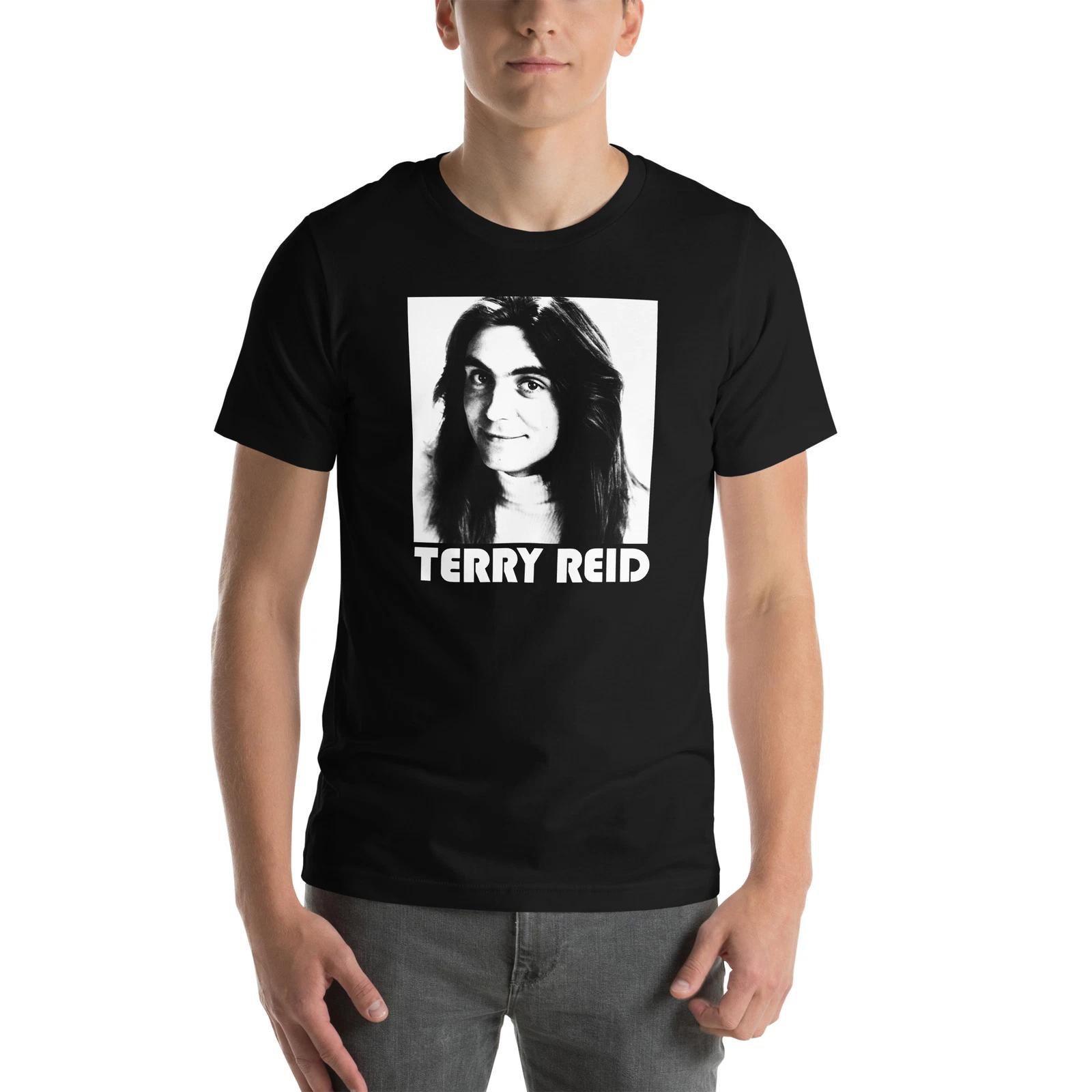

Terry Reid 70s Singer Band Graphic Tee Shirt Unisex 100% Cotton T-shirt Mens Tees Top S