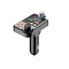Q15 Bluetooth Car FM Transmitter: Hands-Free MP3 Player with Dual USB Ports & PD 3.1A Charger.