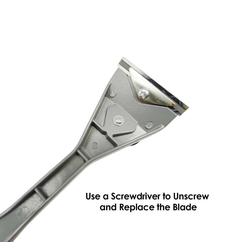 Paint Scraper Tool Ergonomic Paint Removal Scraper Cemented Carbide Scraping Tool For Removing Decals Glue Stains Rust And