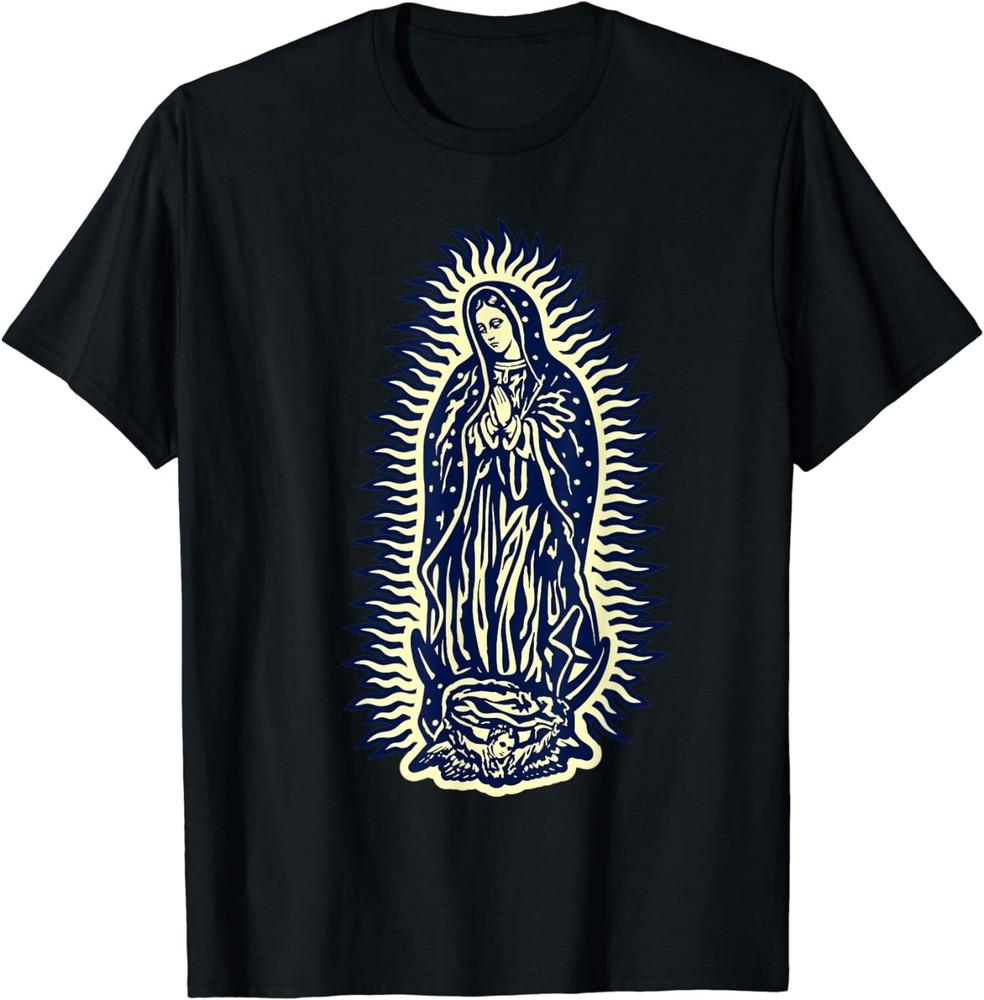 NEW LIMITED Virgen De Guadalupe, Mother Mary Virgin Mother Christian Shirt S-5XL Unisex T-Shirt