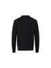 AND Z Men'S Merino Wool Fine Knit Collar Sweater_Bzf4Et1105Bk
