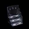 2/3/4 Layers Clear Flyers Display Stand A4/A5/A6 Desktop Document Rack  Pamphlet