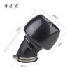 ADPOW Universal Motorcycle Carbon Air Filter Power Filter Air 28mm 35mm 42mm 48mm